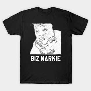 Biz Markie // white retro T-Shirt